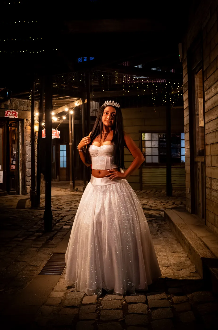 XV años · retrato nocturno – fotógrafo de XV años en Villa La Angostura